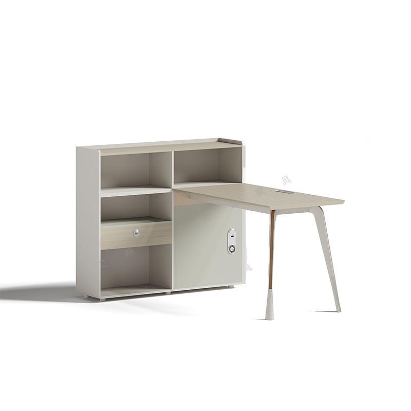 财办务公桌现代简约职人员办公组卡YQ1524座屏风合多员工位办公电