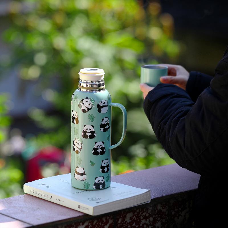 熊智猫mini316不锈钢老茶能焖白61290茶壶陈皮焖泡壶温显便携保温