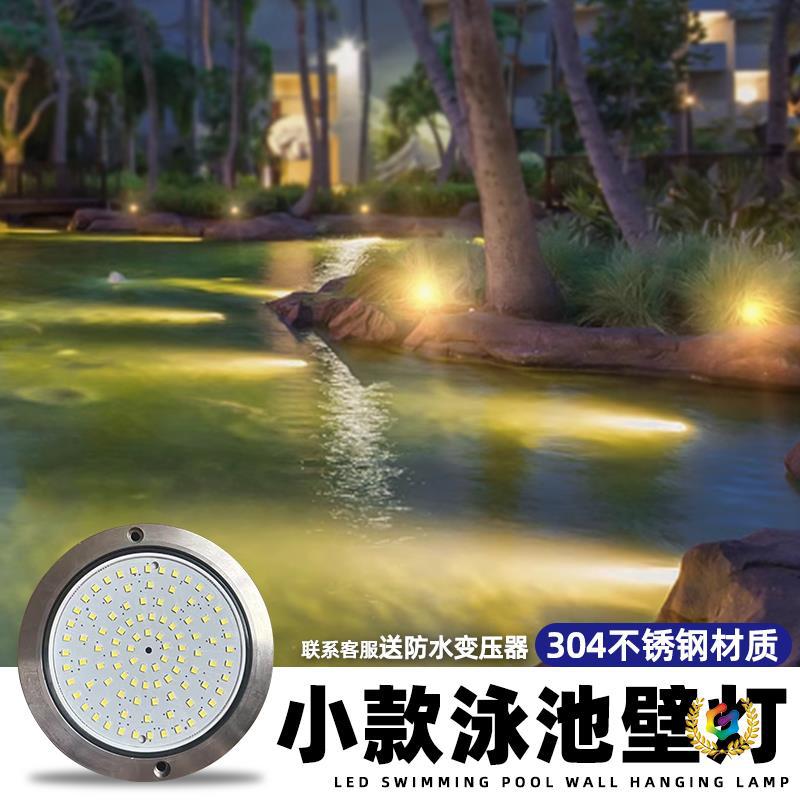 迷你LED防水泳池水下壁灯12V