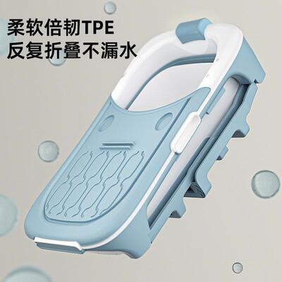 泡澡童桶大人可折叠浴缸浴人桶家用全身成加厚浴盆沐GZD-009桶浴