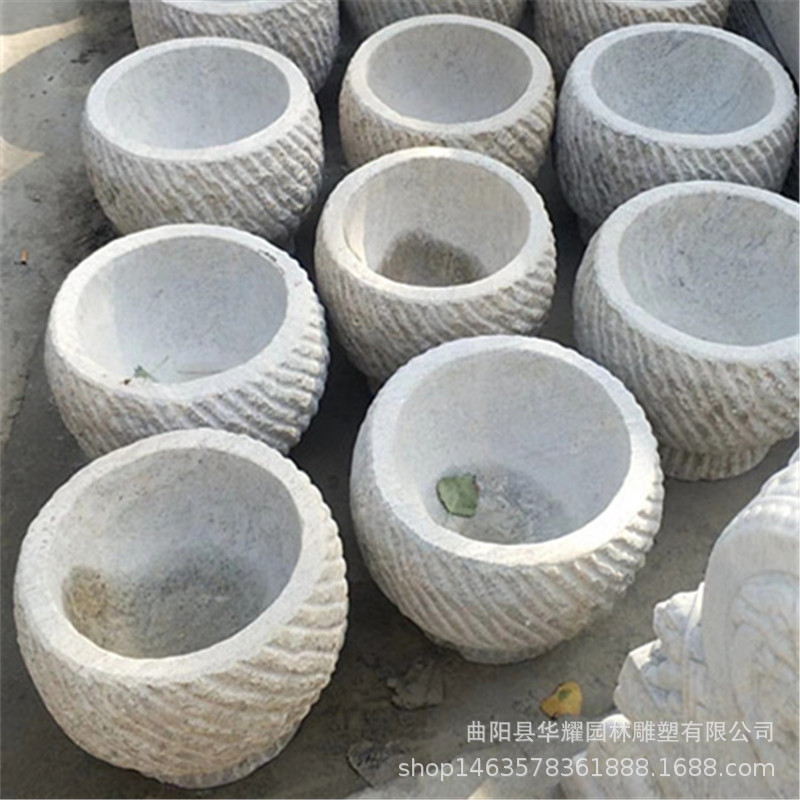 家用老式石臼蒜臼打年糕糍粑