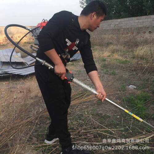 果园棚杂背负式翻土程机四冲侧挂式割灌机园林草XH-GC大汽油修剪