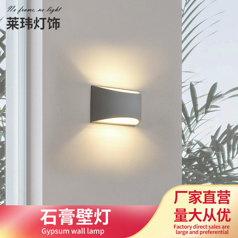 LED室内外创意双头壁灯