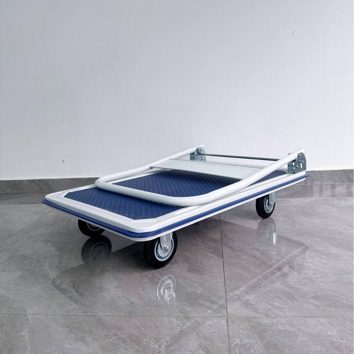 小号150G平板HJ1501手推用车可铁板K车折叠小推车仓储办公家轻便