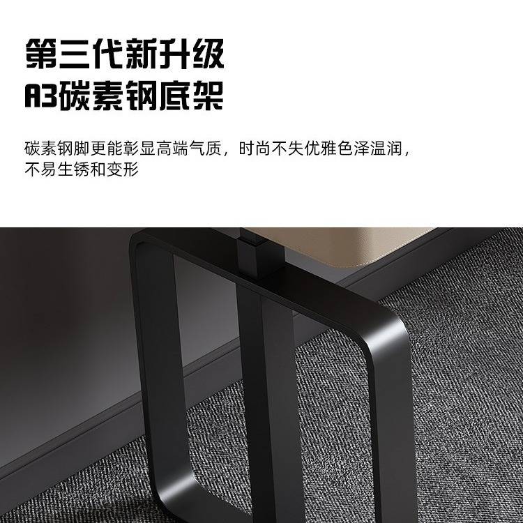 电动升降桌子站立式办公台式书桌带抽屉收纳储物可升降岩板电脑桌