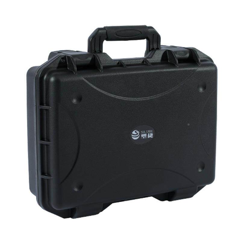 小型程便手密提安全箱高强度防382613护箱工塑轻料精仪器箱工具收