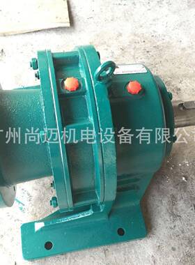 国茂XWD摆线针轮减速动机卧式速比131/23带.1KW三相XWD3-23-普通