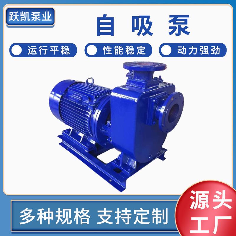 清水自吸泵卧式抽水离心泵抗旱泄洪农用灌溉卧式抽水机排水泵车