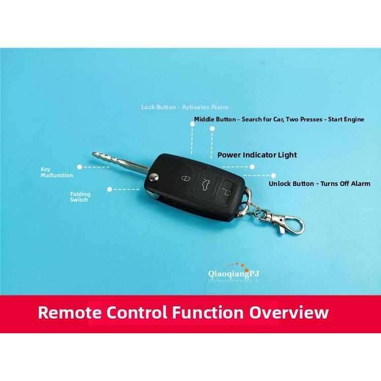 语音报警器电瓶车防盗器报警器报警器48v60v64v72V电动车防盗器折