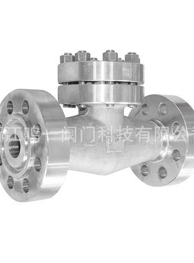 锻造高压止回阀2500LB高压英科镍尔625升降式止回阀旋启式止回阀