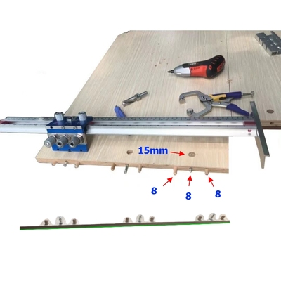 三合一开孔器木工钻孔板式家具五金连接件定制衣柜二合一木板开孔