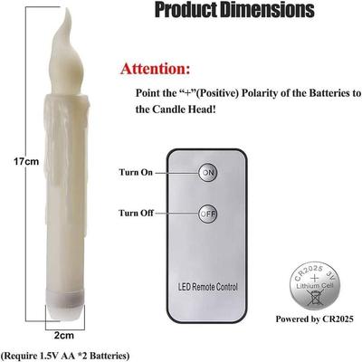 跨境万圣12节支L750D烛漂浮蜡烛带蜡烛和遥控棒无焰蜡烛闪烁式蜡