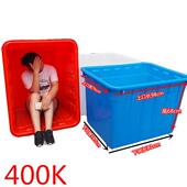 大号料带万轮塑特料筐可带盖子向加厚带662轮周转箱服装 纺织推车