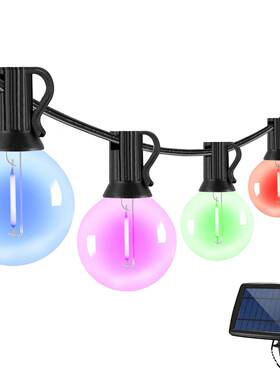 现货供W太阳5MWE能灯2灯g40户外灯串院装饰球直泡灯庭圣诞装饰灯