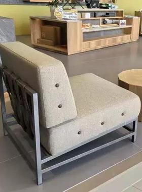 设计师台椅子现ZUM代简创意个性单人休闲懒人约阳高靠背异沙形发