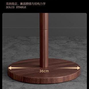 实木挂式衣架架落地XUC卧室衣帽用办公室结实耐用立木质挂家衣服