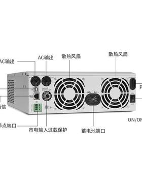 工机频正弦波功离网太阳能发电5逆控一体2KWKWKW家OCJ用大率