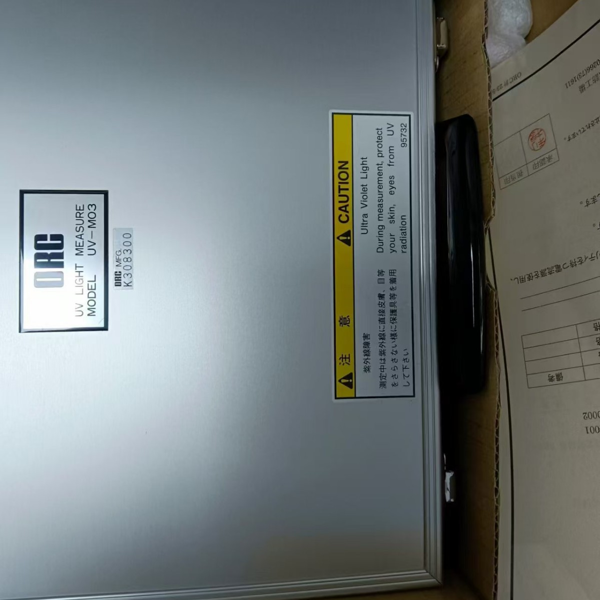 进口 ORC UV-M03A 紫外线照度光量计 半导体液晶 UV 固化曝光设备