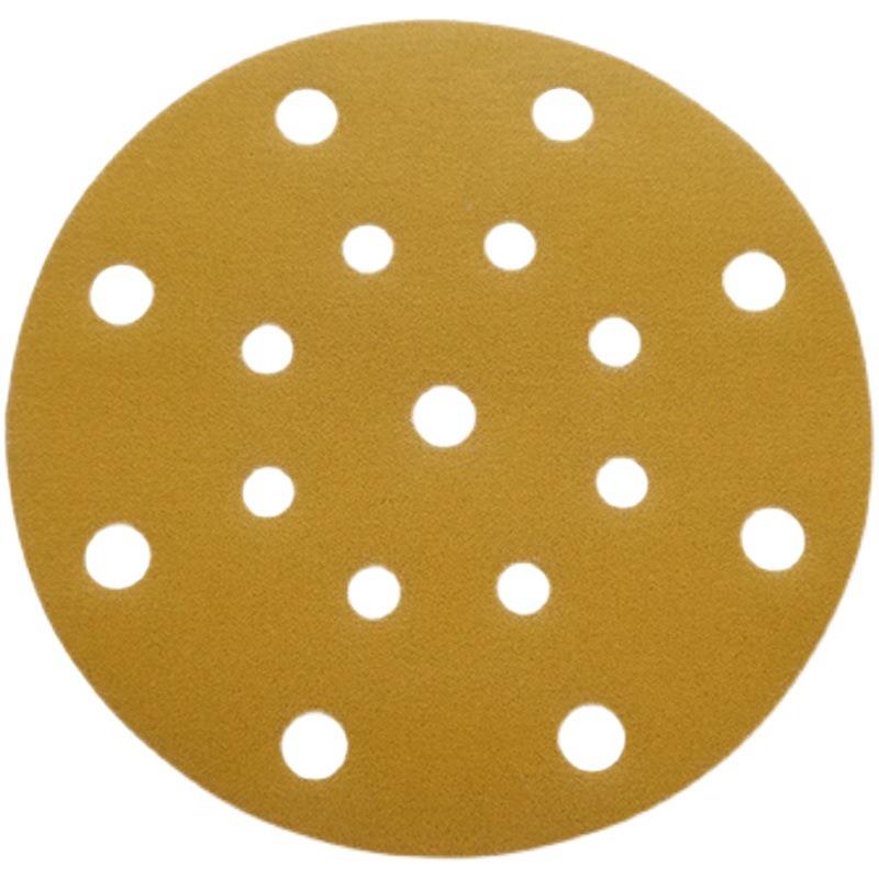 6寸干磨子砂纸植粘绒圆盘自气KNS动圆打砂纸植绒砂纸片腻磨砂纸片