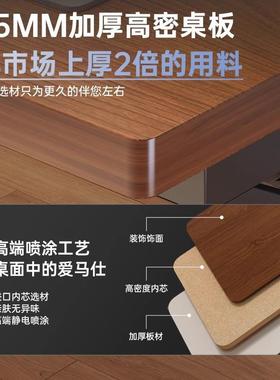 电桌台式电竞桌脑椅套装桌卧室家办公学习写字子QSI书桌简易工作