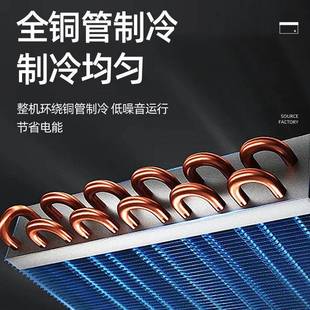 卧式冰柜商量用大容糕冷藏冷CRH冻超市雪餐馆后厨鲜肉冰箱卧柜式