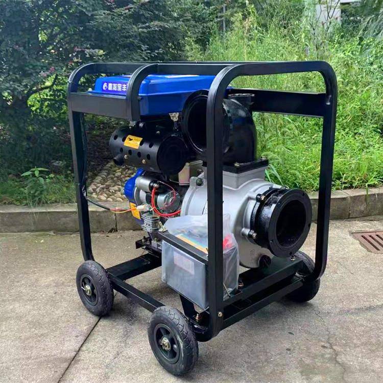 4寸汽油柴油高压WJJ抽水污工程排水泵农泵业溉灌高扬程自吸清水泵