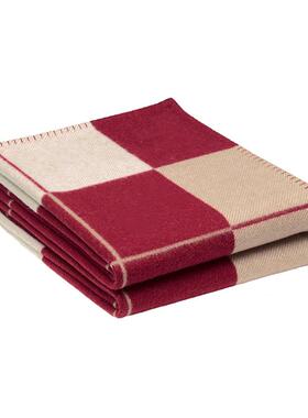 热销款欧式轻保暖羊毛230008航空毯沙办公室午闲奢睡毯发旅行休毯