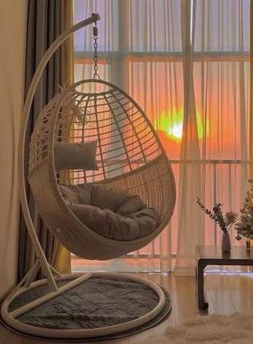 吊篮户椅子室内秋千家椅吊兰用椅阳ZMT台吊床藤椅双吊人鸟巢外摇