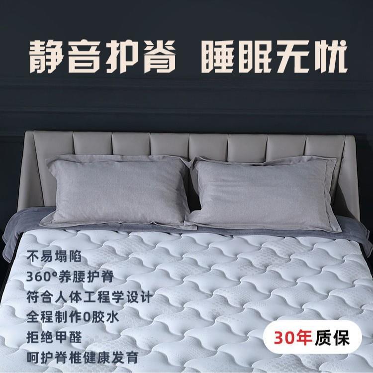 席梦思弹床垫02c厚家用乳胶椰棕出租房1.8米1.FKZ5双人软硬m床簧