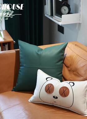 熊憨憨刺绣发贴布F767J7TJ绣沙抱儿童样板床上腰靠车间载小腰枕简