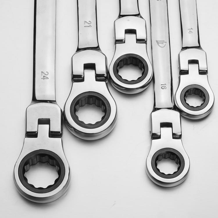 SOB活宇工具定现货8PCS动CV72齿扳手棘轮R扳手套装