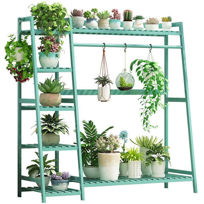 F967H5TSJ^架台阳落地式简约现代多肉楠竹室多层置物架家花用收纳