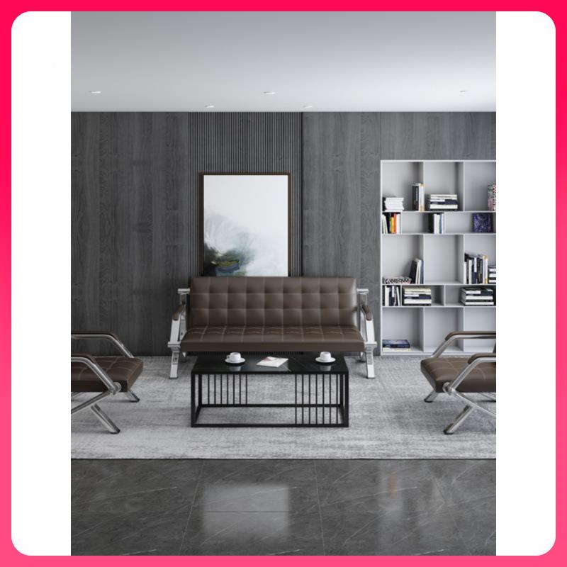 G3YN公接待室办发茶几组沙F765HM5T合简约现代商务会客简沙易办公