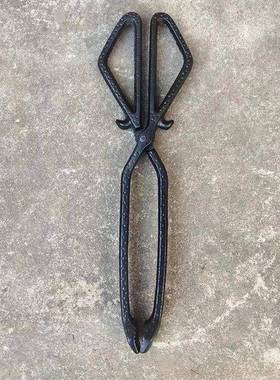 烤炉扫把VIL工具套装火炉壁炉真火火钩铁件铸铁配式架铲欧子具艺