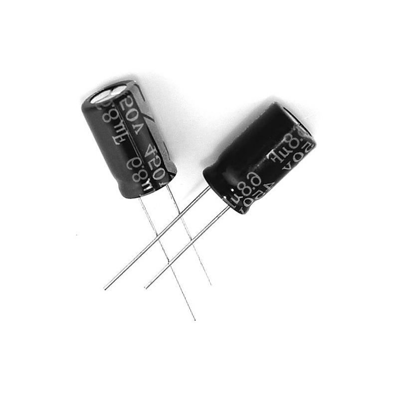 容电解电4V506.8UF8X12mm6.8UF/KXX40V小家电风5扇常用电容器
