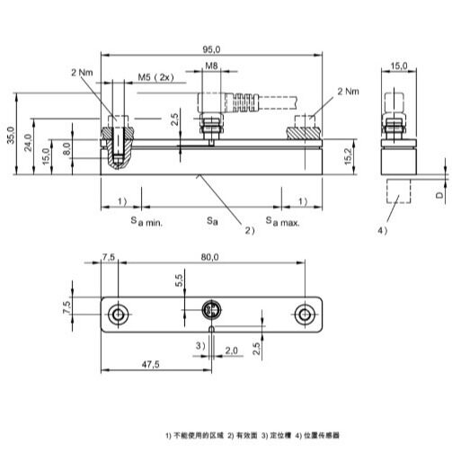 巴鲁夫磁敏开关BILED0-P060A