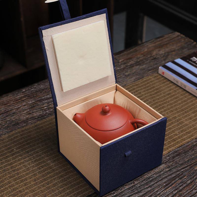 古风原简矿紫砂壶朱ZFH壶茶泡茶壶单壶约茶艺会客厅泡泥茶工具沏