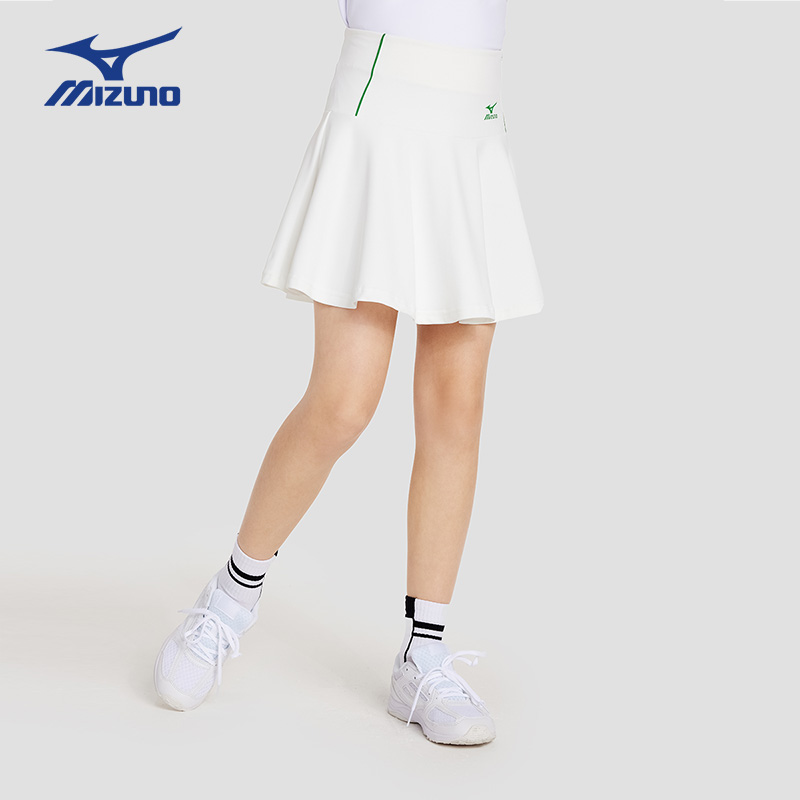 Mizuno美津浓儿童短裙2025夏季新款百搭休闲女中大童洋气舒适裙子