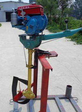 小型船尾机船外机皮船挂桨机柴油08976尾挂渔船舷外机机铁柴油挂