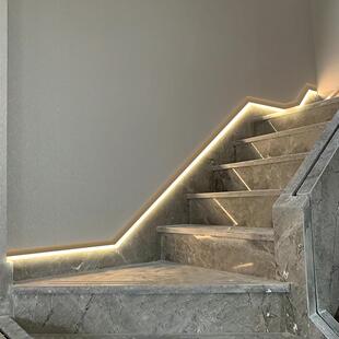 220v人楼体感应灯带自粘l6859踢脚线道过道走廊玄关免装安红外ed