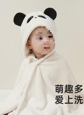 儿加绒斗爬爬帽盖毯包邮被子洗澡浴袍秋AL101703冬儿童浴巾宝宝带
