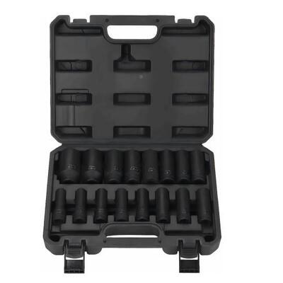 16pc气风炮大型组合套动装动扳手加长气动套筒加厚机汽89450修修