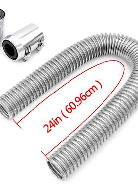 跨境汽车配件不锈器钢散热软柔性冷却水管管套件24“48软“SRQ36
