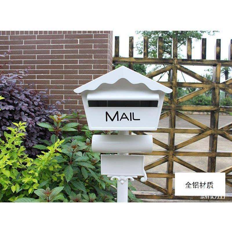123全铝立杆式邮箱邮筒信箱信199报0箱别墅花园装饰店铺b装饰,商业/办公家具,邮筒/信报箱,淘宝优惠券,粉丝福利购,淘宝优惠卷