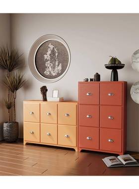 多胺斗柜卧室床尾收纳柜美屉式DCY复古储柜子客物厅靠墙抽柜置物