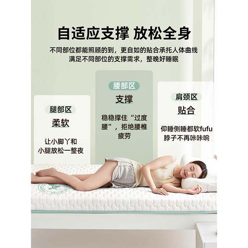 宿舍学生物单人乳胶床垫房遮盖F99T7TMT家用卧室米榻榻褥子垫被租