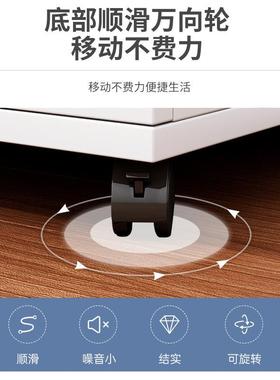 桌文带件柜下办公室办公柜木质储物柜柜边BG002504柜锁柜子打印机