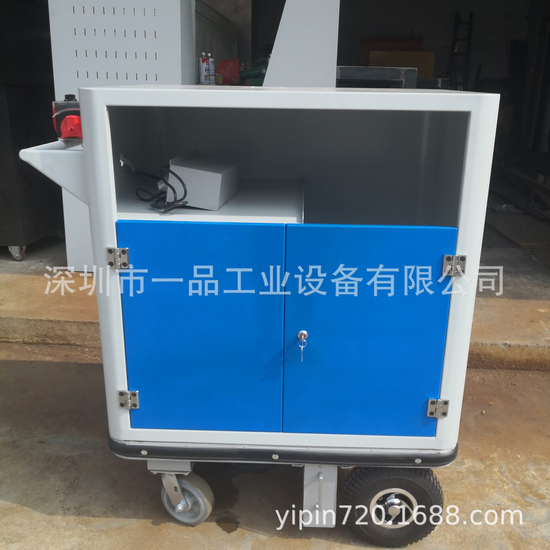 物流公司称重打印一体电脑柜