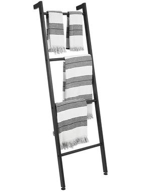 亚逊金巾属马壁靠墙装饰浴梯48040子可架浴室厨房毛巾毯子折叠毛