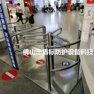 公园半高梳状单向车站排队旋控DB转闸门栏杆半高门能智门禁制门
